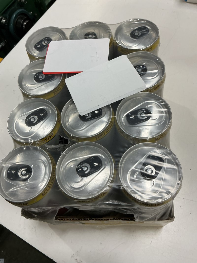 Condition photo showing Good Condition for (best by 06/26) accelerator active energy berry lemonade 12 fl oz can (pack of 12)