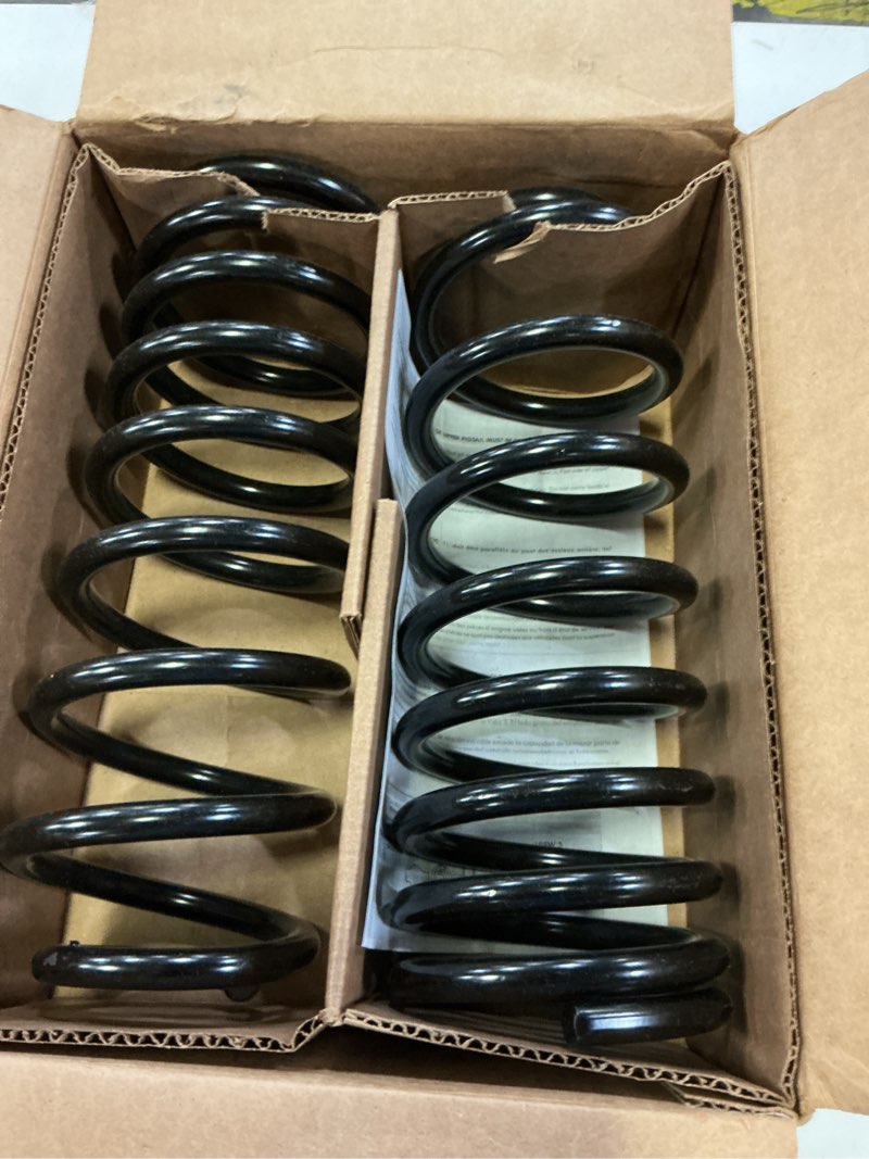 Condition photo showing Good Condition for moog cc827 coil spring set for ford mustang