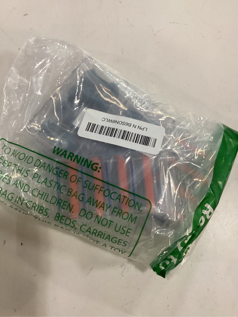 Condition photo showing As Is for 24Pcs Premium Razor Blades for Men compatible gillette fusion 5 blades refills -5-Layer Stainless St