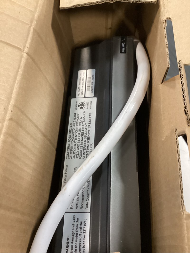 Condition photo showing Good Condition for 8kw tankless water heater electric 240v, on-demand instant hot water heater, led temperature display, self-modulating energy efficiency, space-saving design yq-wn8k