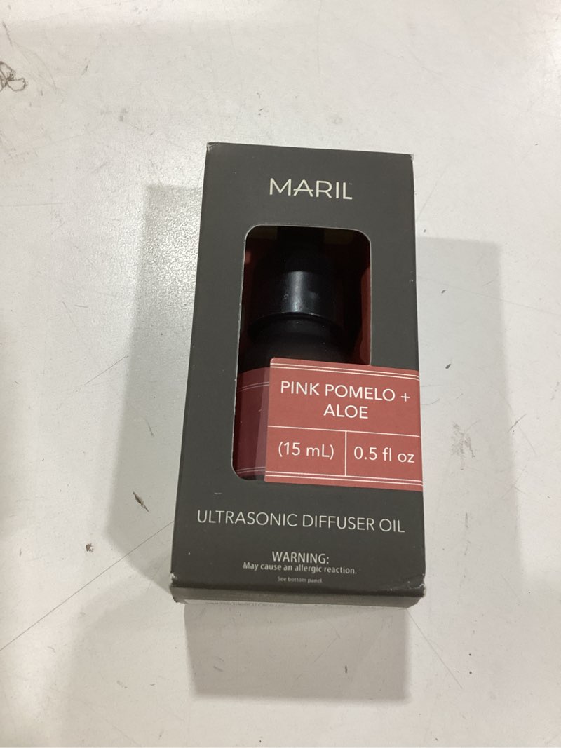 Condition photo showing Good Condition for maril 15 milliliter ultrasonic oil blend diffuser dropper, pink pomelo & aloe