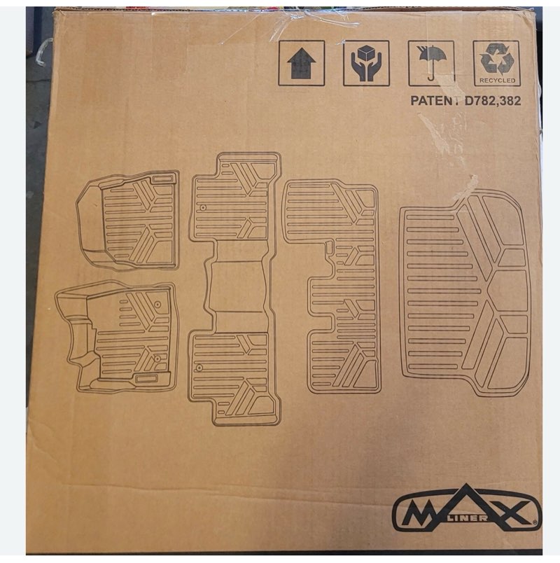 Maxliner 2019-21 Front All Weather Custom Floor Mats Hi Tech Fit ...