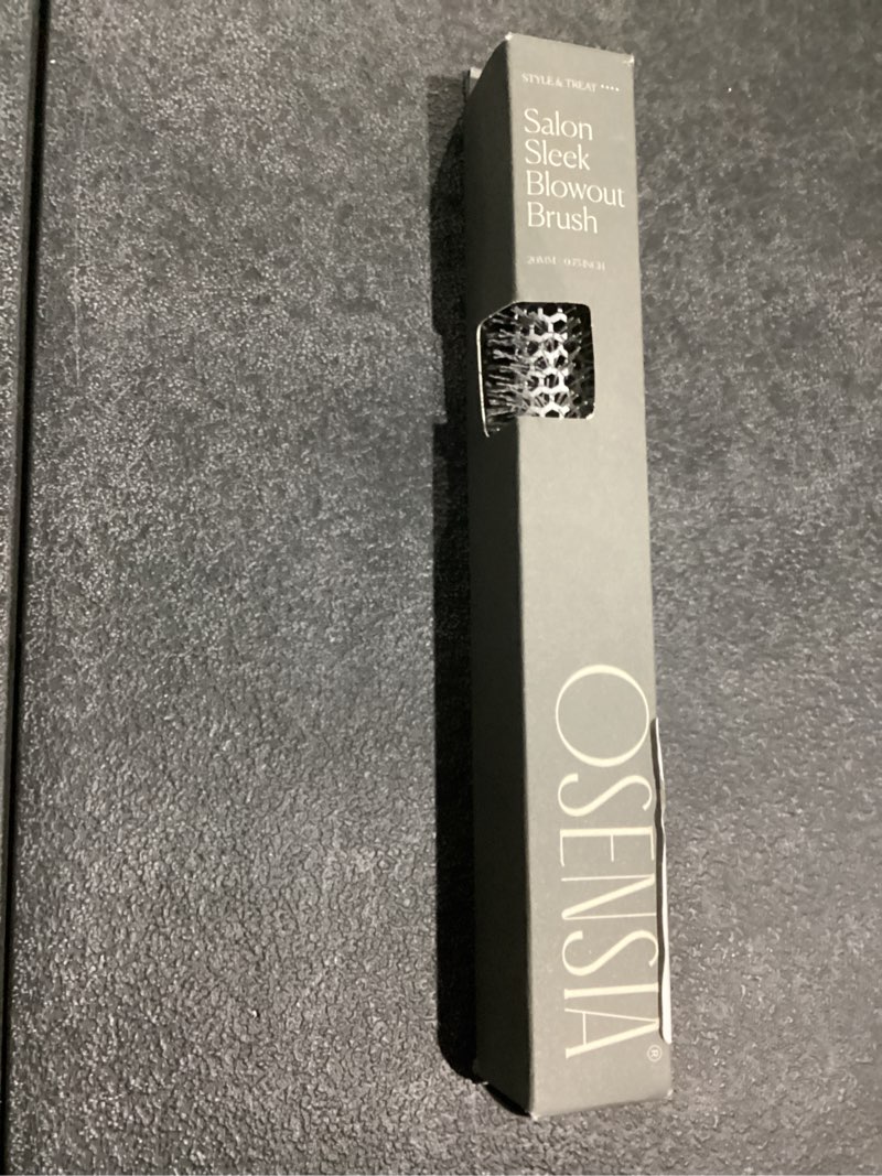 Condition photo showing New/Like New for small round brush for precise styling and manageable blowouts (0.75 inch) - salon-quality tool for wet or dry hair (not electrical)