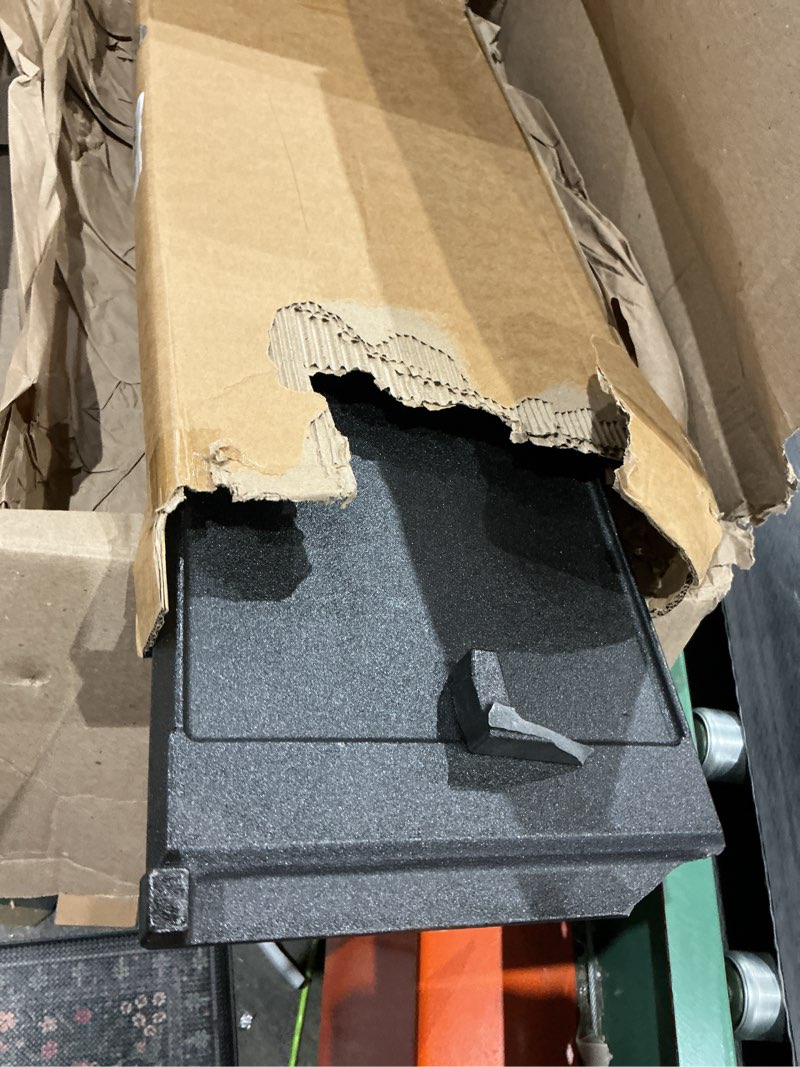 Condition photo showing As Is for upgraded wb31x24738 cast iron griddle replacement compatible with ge gas range stove cooktop, wb31x49806 wb31x24998 center griddle plate, nitrided nonstick flat top pan, 19.5 x 9 in