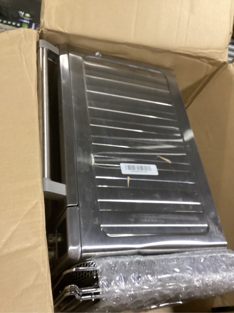 Condition photo showing As Is for Breville BOV900BSS Smart Oven Air Fryer Pro and Convection Oven, Brushed Stainless Steel