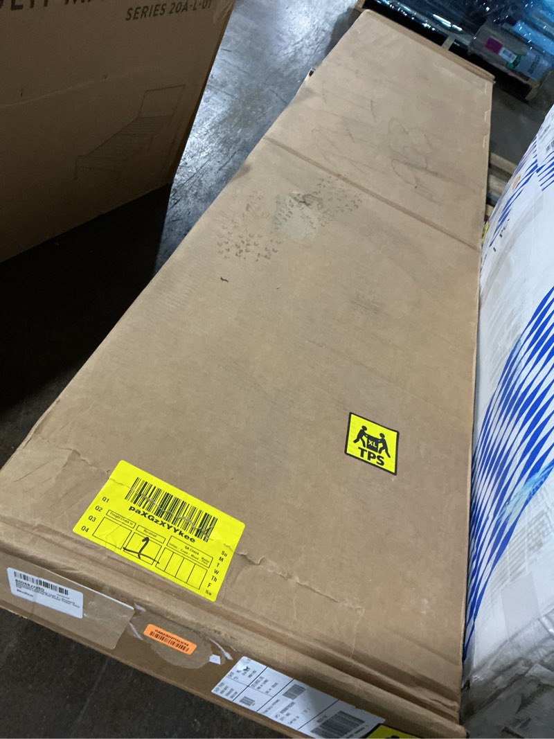 Condition photo showing New/Like New for Luxe 4-Drawer/3 Adjustable Clothing Rod Closet Tower, Ivory Oak