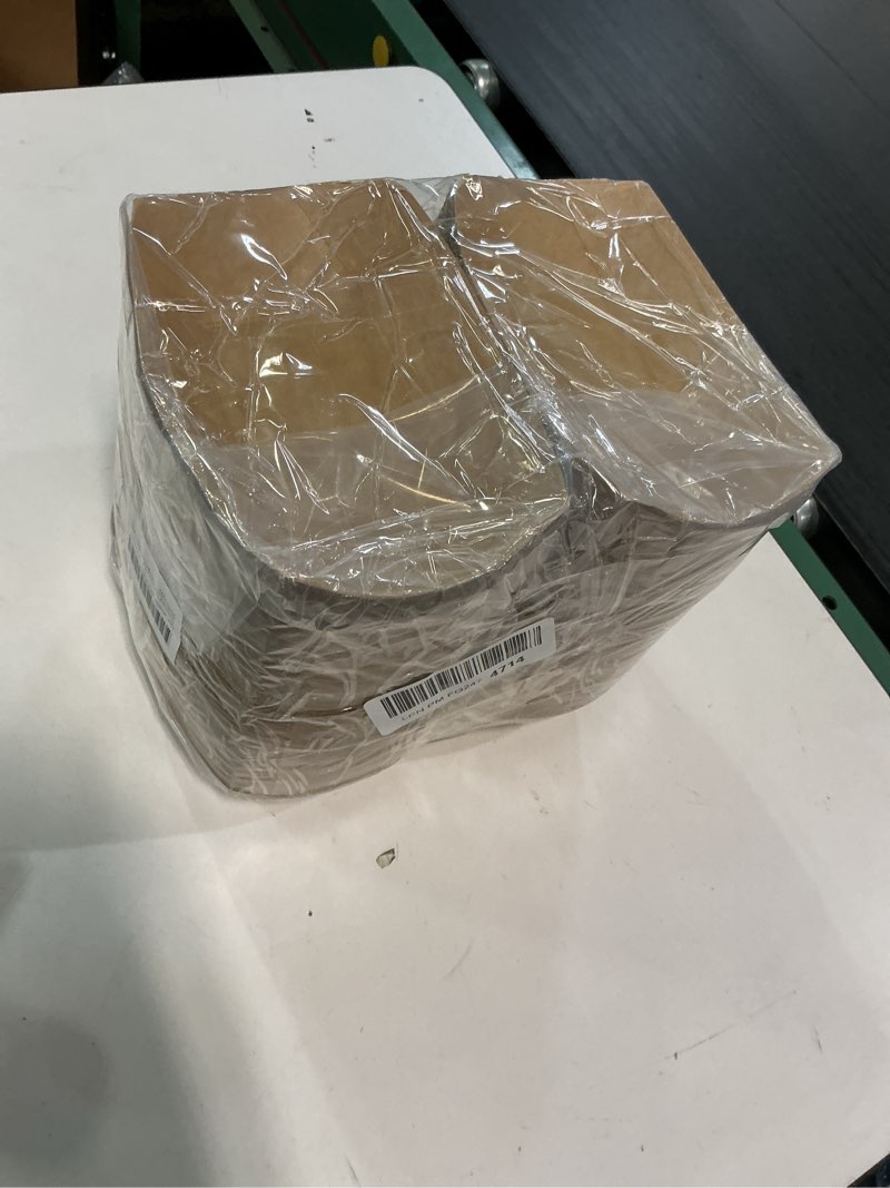 Condition photo showing New/Like New for MotBach 300 Pack 2Lb Paper Food Boat Trays Disposable Paper Boat Containers, Kraft Food Serving Tray