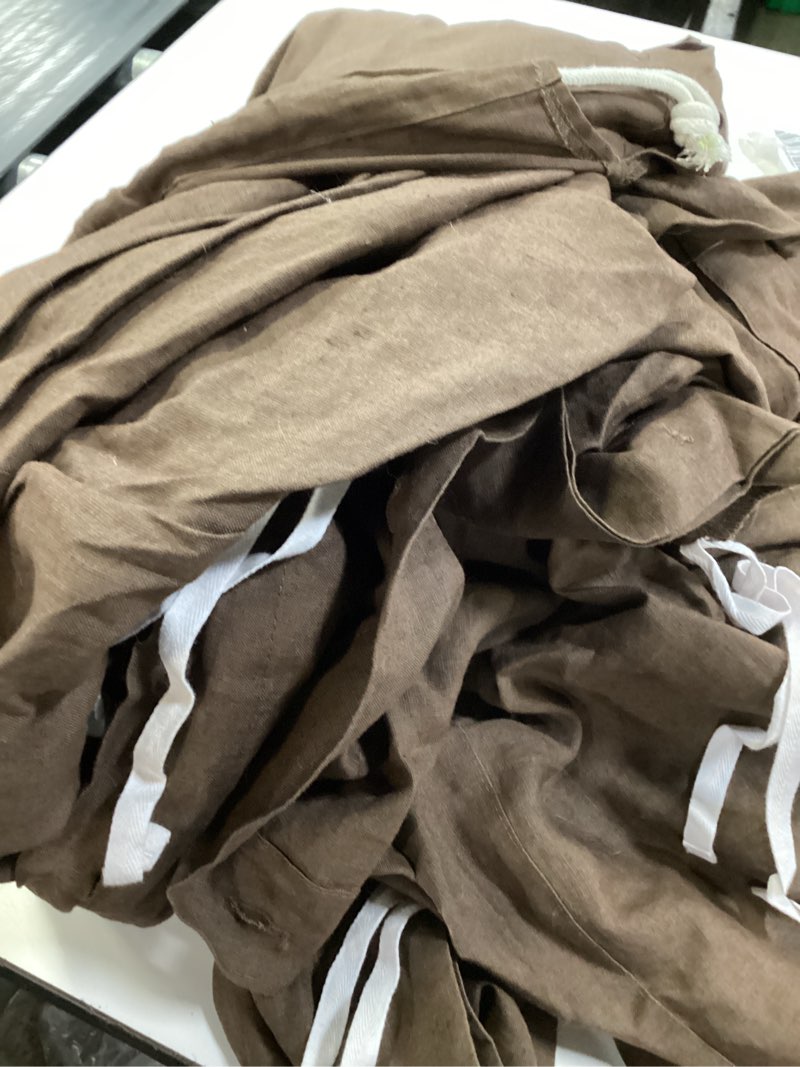 Condition photo showing Good Condition for european linen duvet cover, king/cal king, espresso