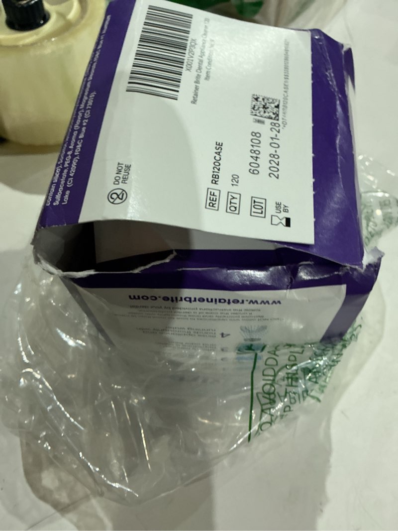 Condition photo showing Good Condition for retainer brite - retainer cleaner tablets for invisalign, mouth guard cleaner, night guard cleaner and more. cleaning tablets for ultrasonic cleaners. 120 tablets - 4 month supply. made in usa