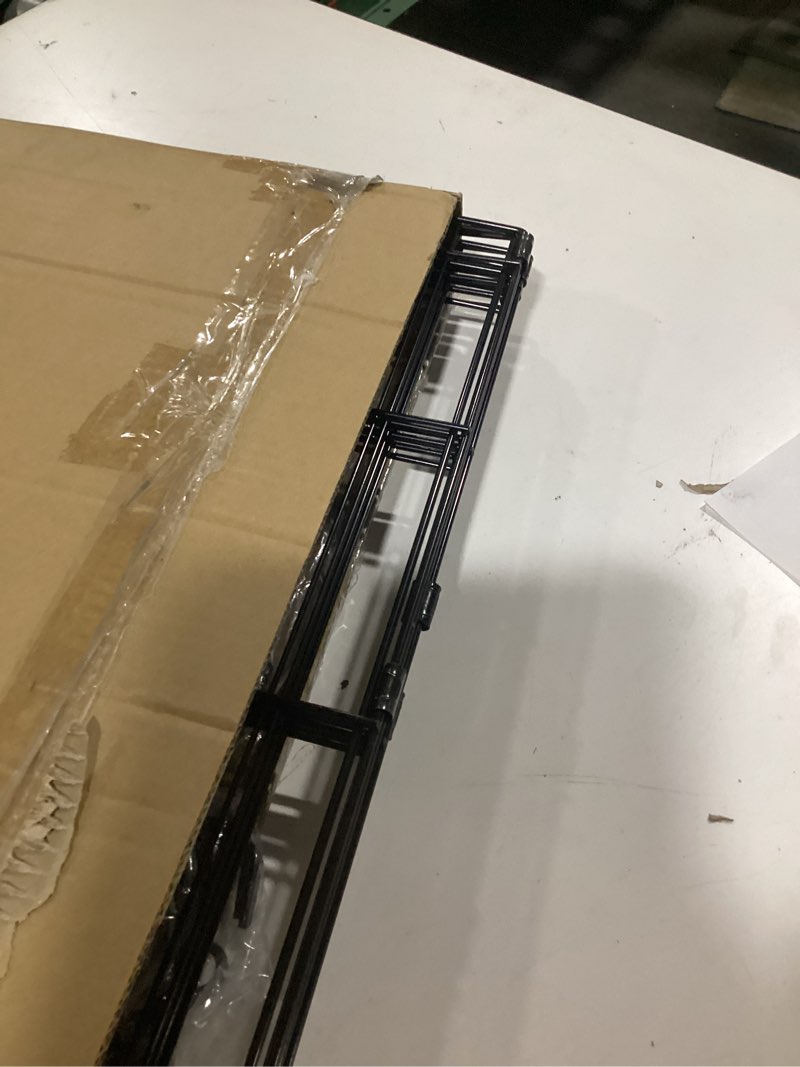 Condition photo showing Good Condition for PETIME Foldable Metal Dog Exercise Pen/Pet Puppy Playpen Kennels Yard Fence Indoor/Outdoor 8 Panel 24" W with Top Cover and Bottom Pad (Playpen+Bottom+Top Cover, 8 Panels 24" H) Playpen+Bottom+Top Cover 8 Panels 24"H