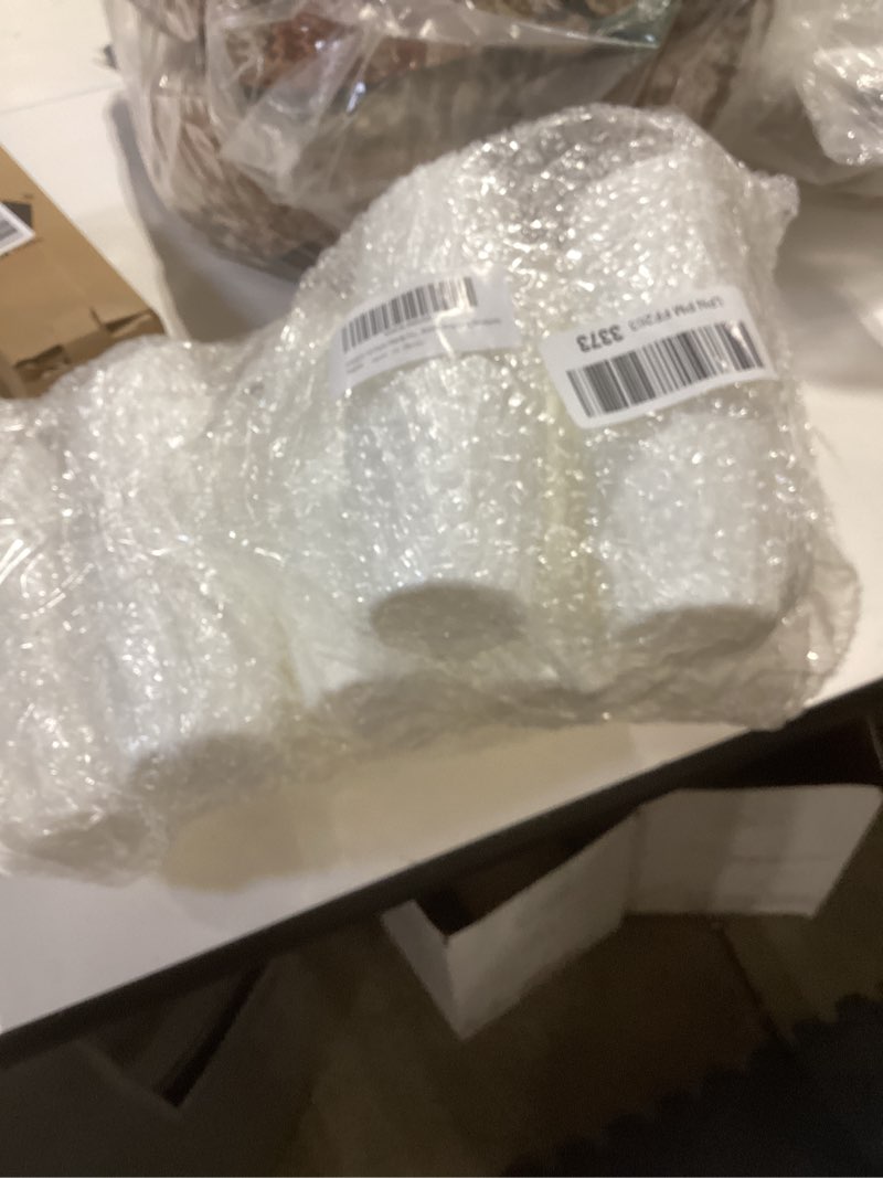 Condition photo showing Good Condition for soujoy 10 pack plastic composite flower vase, unbreakable floral vase home decor centerpieces, white tall conic bud vase for wedding decor, living room, arranging bouquets