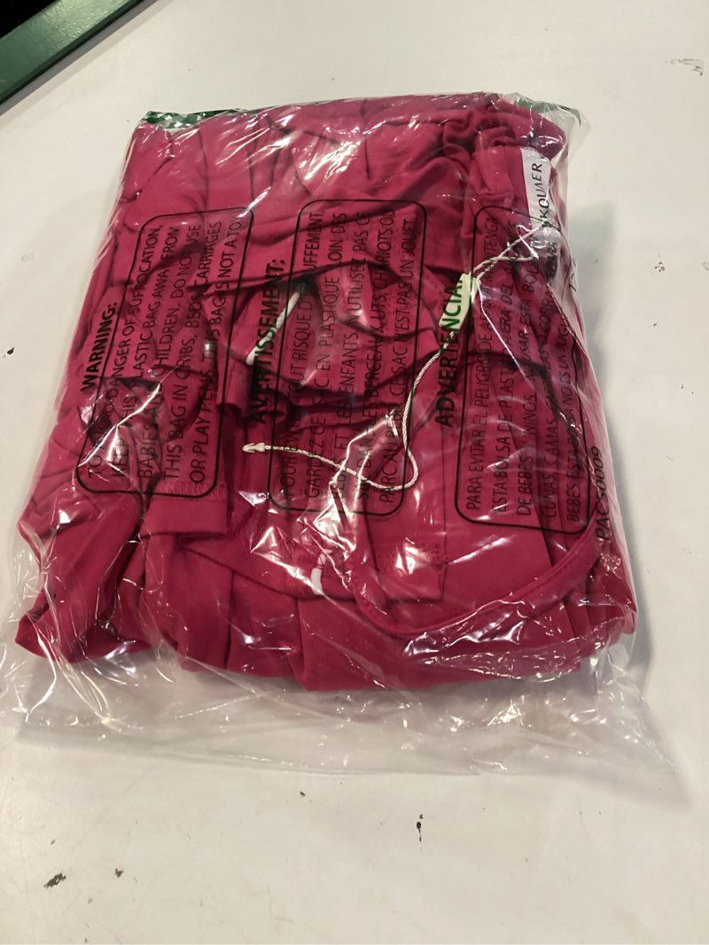 Condition photo showing New/Like New for ekouaer women kimono robes full length knit bathrobe lightweight soft sleepwear v-neck casual ladies loungewear s-xxl medium hot pink