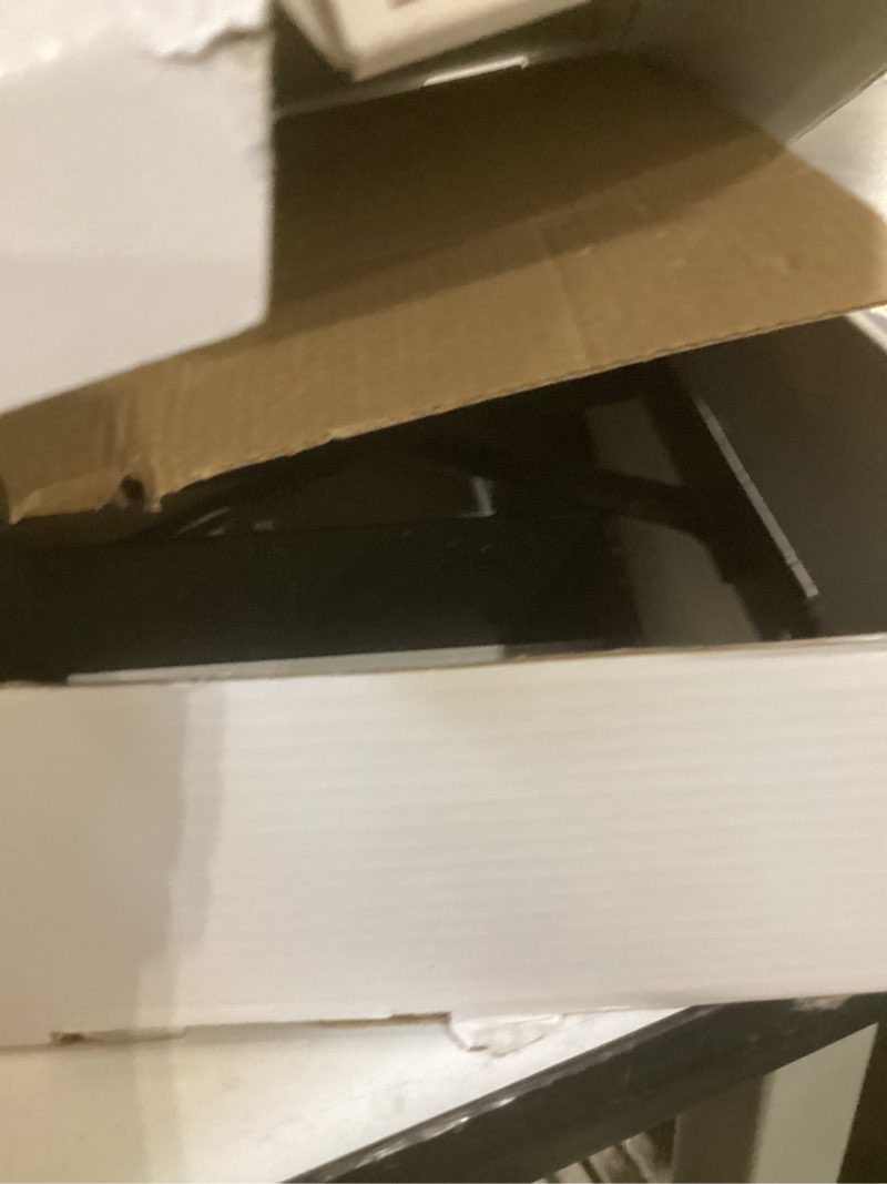 Condition photo showing As Is for homax easygate powder coated black steel no sag gate kit 1 pk