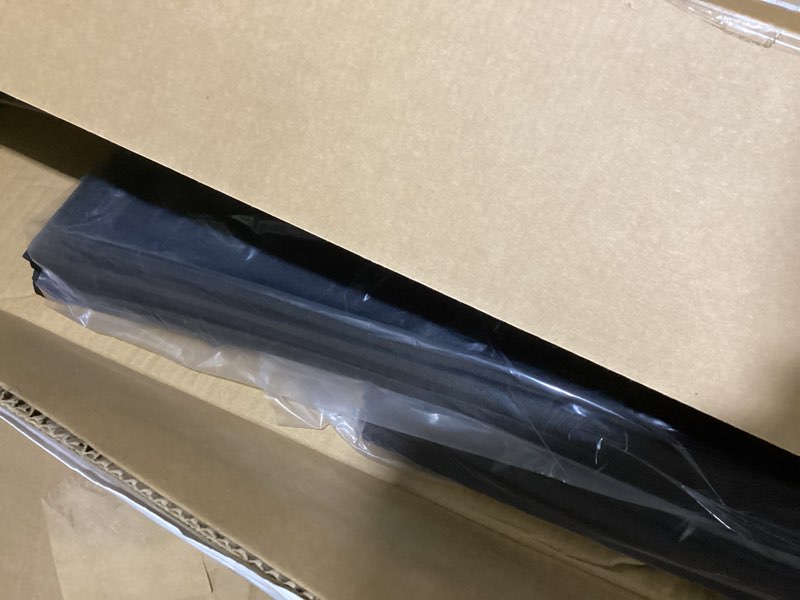 Condition photo showing Good Condition for MAYOLIAH 6 Panel Folding Privacy Screen 9ft Wide, 6ft Tall Partition Room Divider Portable Office Walls Dividers, Black Black 6 Panel