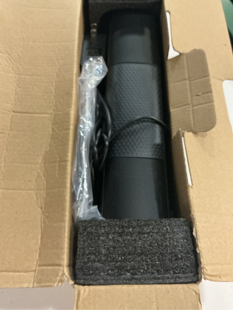 Condition photo showing New/Like New for saiyin sound bar for smart tv, 11.7-inch soundbar with bluetooth 5.3/optical/auxiliary inputs, small size & big power, 48w peak power compact sound bar for tv, pc, gaming, powered by an ac adapter 11.7 inches