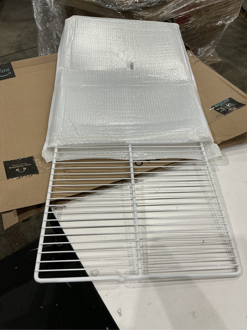 Condition photo showing Good Condition for upgrade 240360908 food grade 304 stainless steel refrigerator shelf fits frigidaire, kenmore. 25.5" x 16.5" 240360908 wire shelf replaces ap5805565, eap9492365,240360905, 240360901, 3189137 (1 packs)