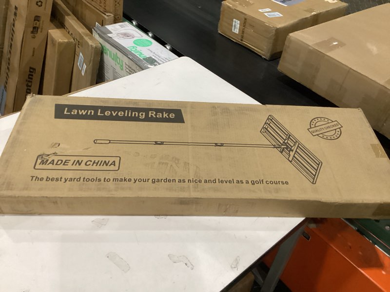 lawn leveling rake