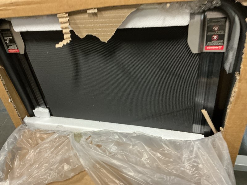 Condition photo showing Good Condition for AoraPulse Portable Foldable Treadmills for Home, Small Folding Treadmill for Home Office with 300 LBS Capacity, Walking Running Exercise Electric Compact Treadmill with LED Display Black-Silver