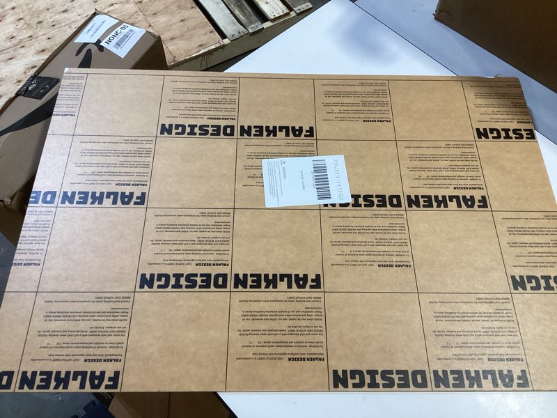Condition photo showing Good Condition for falken design wt3015-1-4/2436 acrylic white sheet, opaque, 24" x 36", 1/4" thick