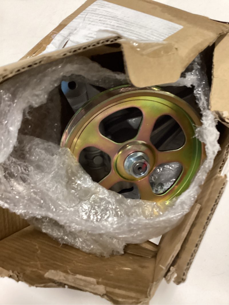 Condition photo showing Good Condition for 21-5442 Power Steering Pump with Pulley Compatible with Honda Odyssey 2005-2010, Pilot 2005-2008, Acura MDX 2007-2013 V6 3.5L 3.7L Replace# 56110-RGL-A03 56110-PVJ-A01 56110-RYE-A02