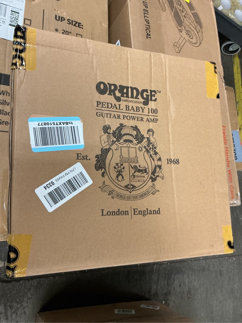 Condition photo showing New/Like New for Orange Pedal Baby 100 Amplifier Head 100 Watts