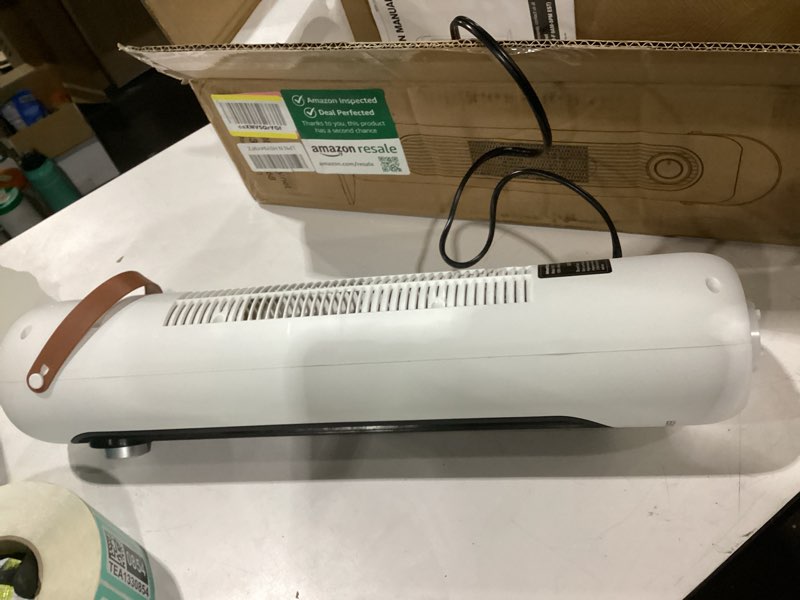 Condition photo showing Good Condition for 24" space heater with 4 heat modes, 70° oscillation, overheating & tip-over protection portable electric heaters for indoor use, 1500w ptc ceramic heaters for large room/office/bedroom