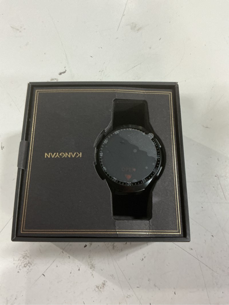 Condition photo showing Good Condition for kangyan smart watch pill box, fitness smartwatch with bluetooth call for men, water resistant pill o