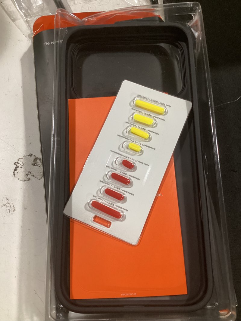 Condition photo showing Good Condition for torras shockproof for iphone 17 pro max case with camera control button, [12ft military grade drop protection] enhanced grip & soft touch translucent slim 17 pro max case with 3 colors buttons, black iphone 17 pro max 6.9" black