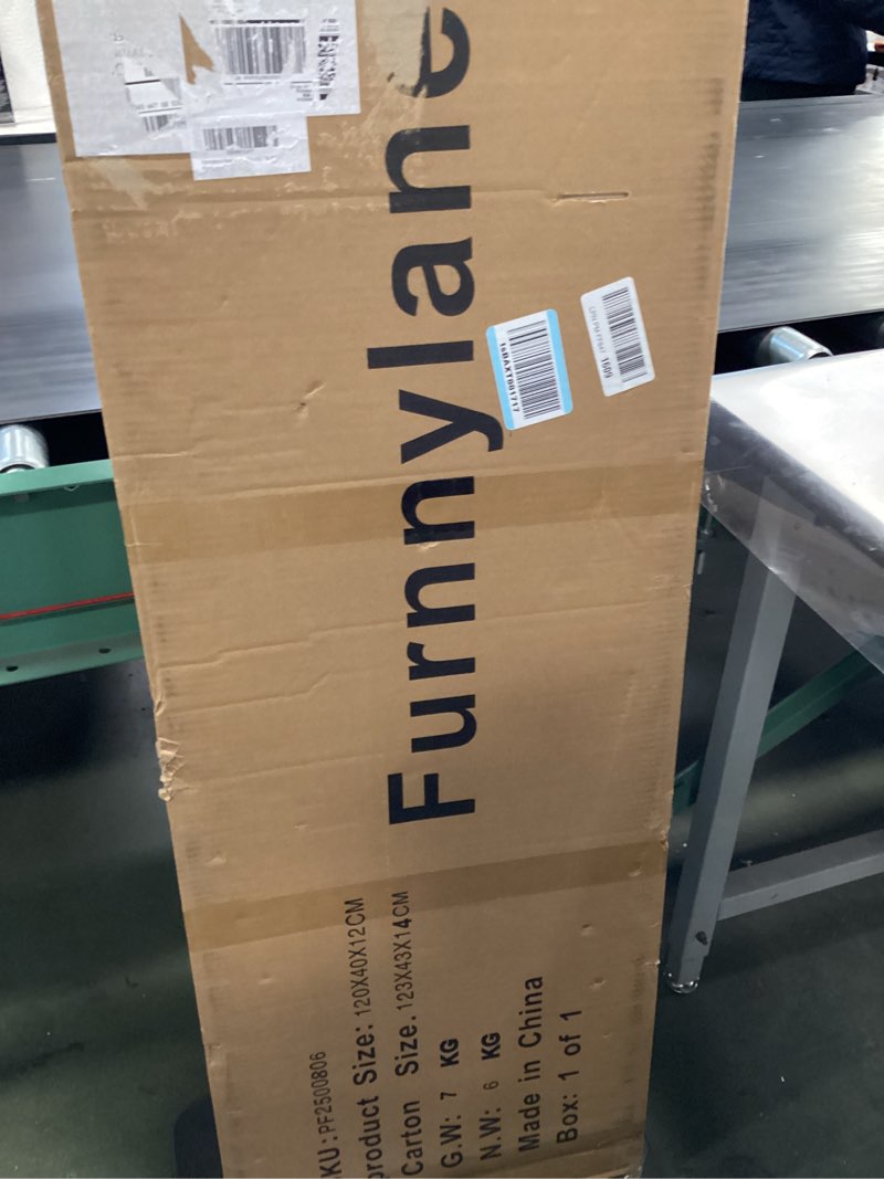 Condition photo showing New/Like New for 6 Panel Room Divider Short Folding Screen Divider,Double Sided Bamboo Panel Divider for Room Separation,Brown,47.2" H x 92.1" W Brown 6 Panel