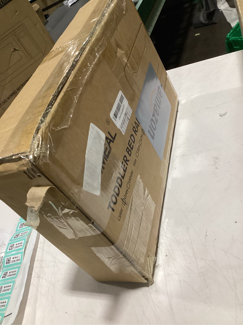 Condition photo showing Good Condition for HOMEAL Bed Rail for Toddlers, 59in Swing Down Baby Bed Rail Guard, Toddler Bed Rails for King Size B