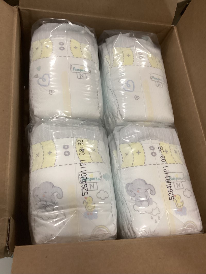 Condition photo showing Good Condition for Pampers Swaddlers Diapers, Size 0 (up to 10 lbs), 84 Count, Absorbent, Keeps Baby Dry and Comfortable, Skin Safe Disposable Baby Diaper (Packaging May Vary) Newborn 84