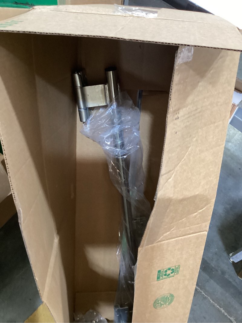 Condition photo showing Good Condition for hicarer cam bar enclosed lock trailer door latch, zinc plated, single hinge point for folding ramp door, rv hauler fold down (silver,36 inch) 36 inch silver