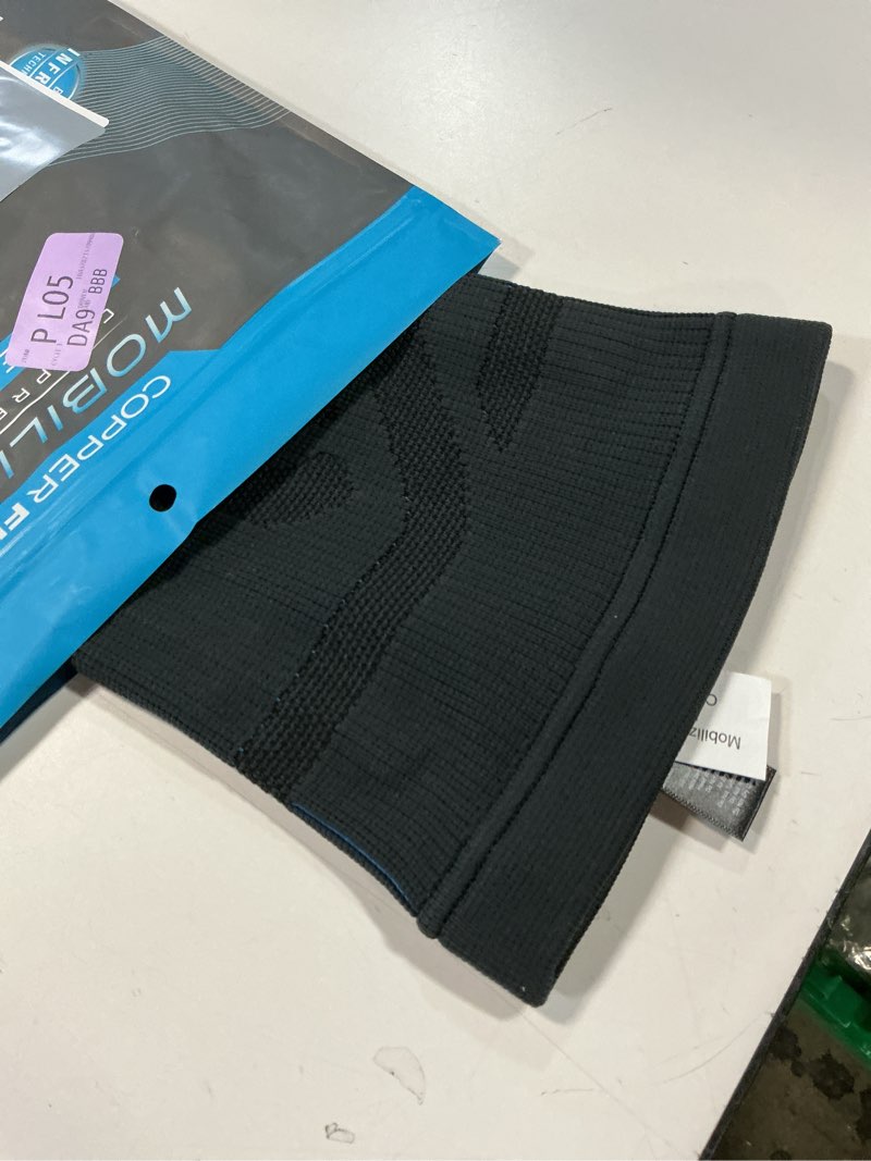 Condition photo showing Good Condition for Copper Fit Mobilizer Knee Sleeve – ProSeries with Removable Side Stabilizers Knee Support for Advanced Recovery – Mobility, Knee Pain, Swelling, Inflammation, Circulation, Arthritis, Tendonitis (L/XL)