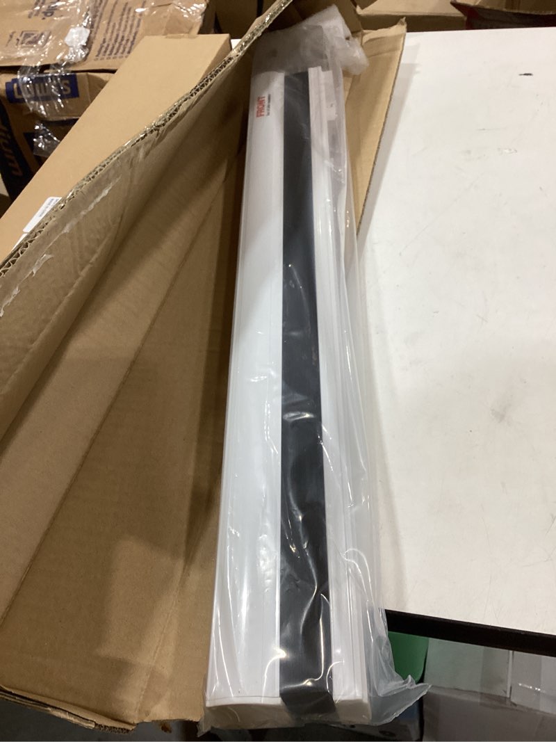 Condition photo showing New/Like New for myshade blackout cordless cellular shades honeycomb shade for indoor windows room darkening blinds for home office pull down window shades easy to install 25 inch wide, h64 pleated shade black black 25"w x 64"h