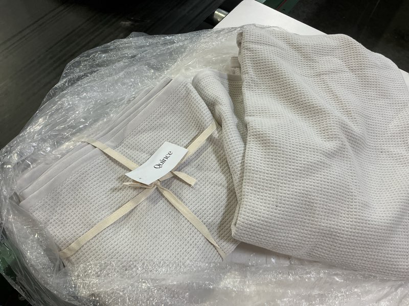 Condition photo showing Good Condition for turkish waffle terry hand towel (set of 2), silver