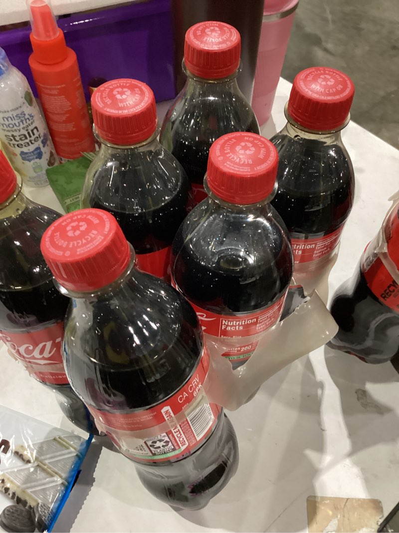 Condition photo showing Good Condition for Coca-Cola Bottles, 16.9 fl oz, 6 Pack