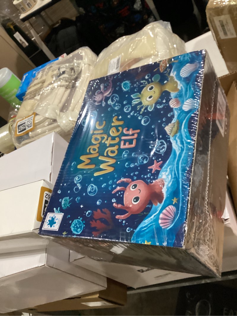 Condition photo showing New/Like New for TMOL Magic Water Elf Toy Kit, Aqua Fairy Water Gel Kit for Kids with 10 Magic Gel & 6 Molds,Make Your Own Water Pets & Squishy Toys, Craft Kits for Kids Ages 8 9 10 Years Old