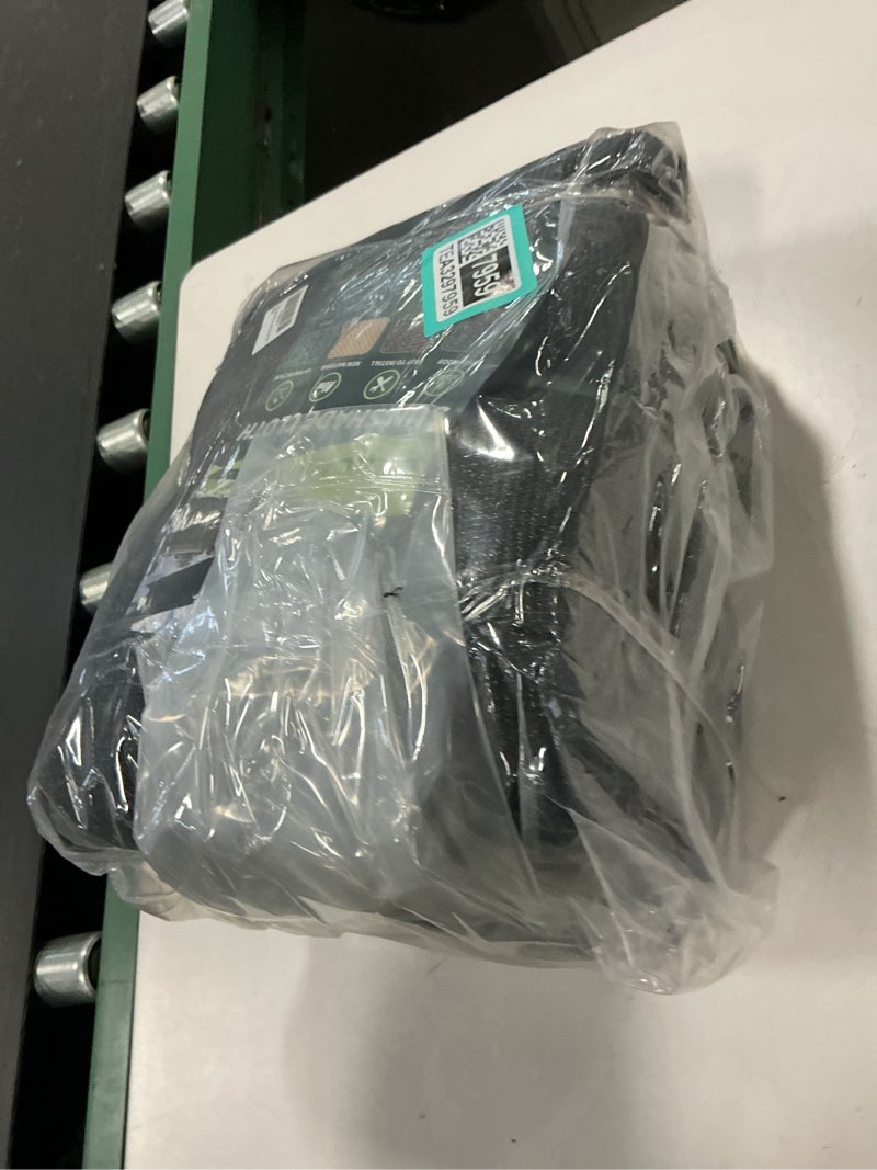 Condition photo showing New/Like New for Shade Cloth for Garden 20x20ft, 70% Sunblock Mesh Tarp & Outdoor Sun Shade with Grommets, Sun Shade Outdoor Cover, Plant Covers Freeze Protection for Greenhouse, Kennel, Lawn, Patio 20*20FT black