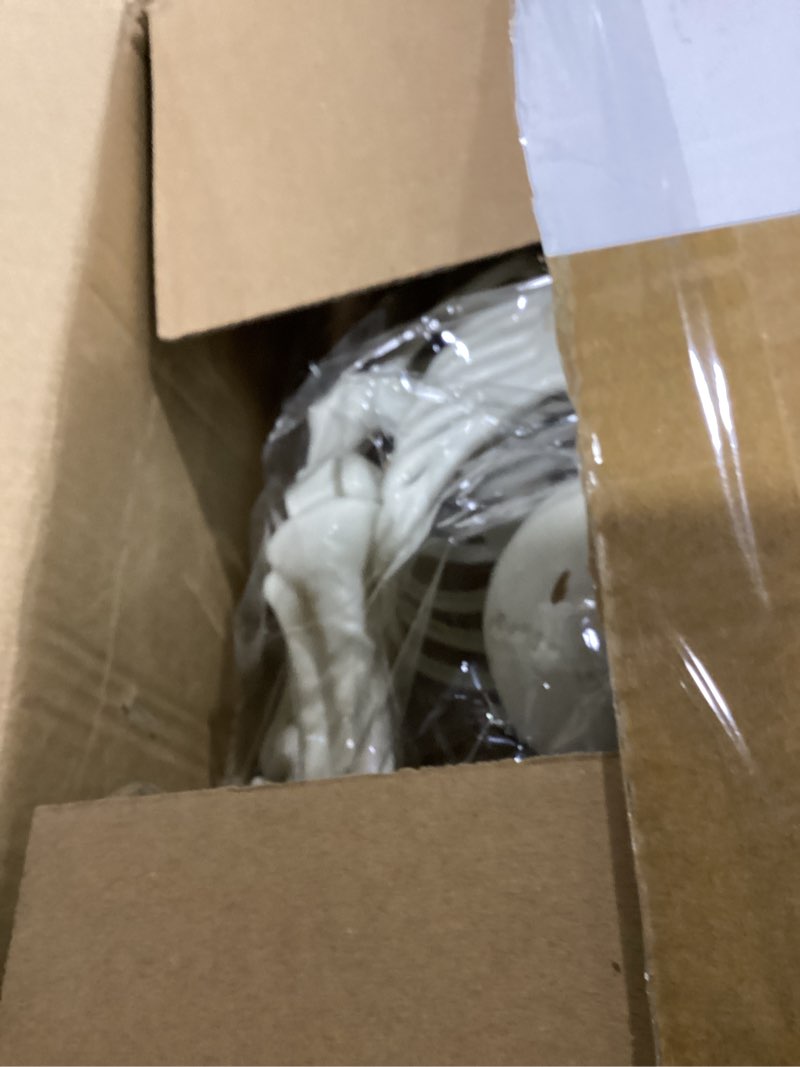 36" Halloween Skeleton, Full Body Posable Joints Poseable Plastic Skeletons Props for Halloween Part