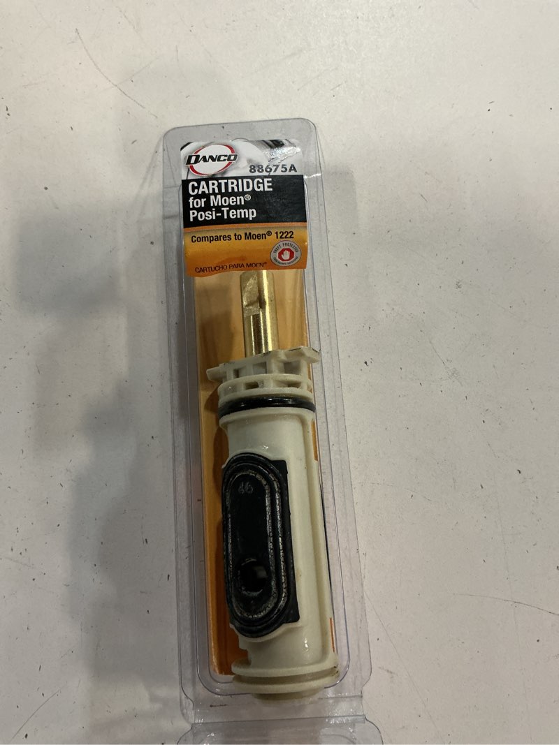 Condition photo showing As Is for danco mo-9 tub and shower faucet cartridge for moen