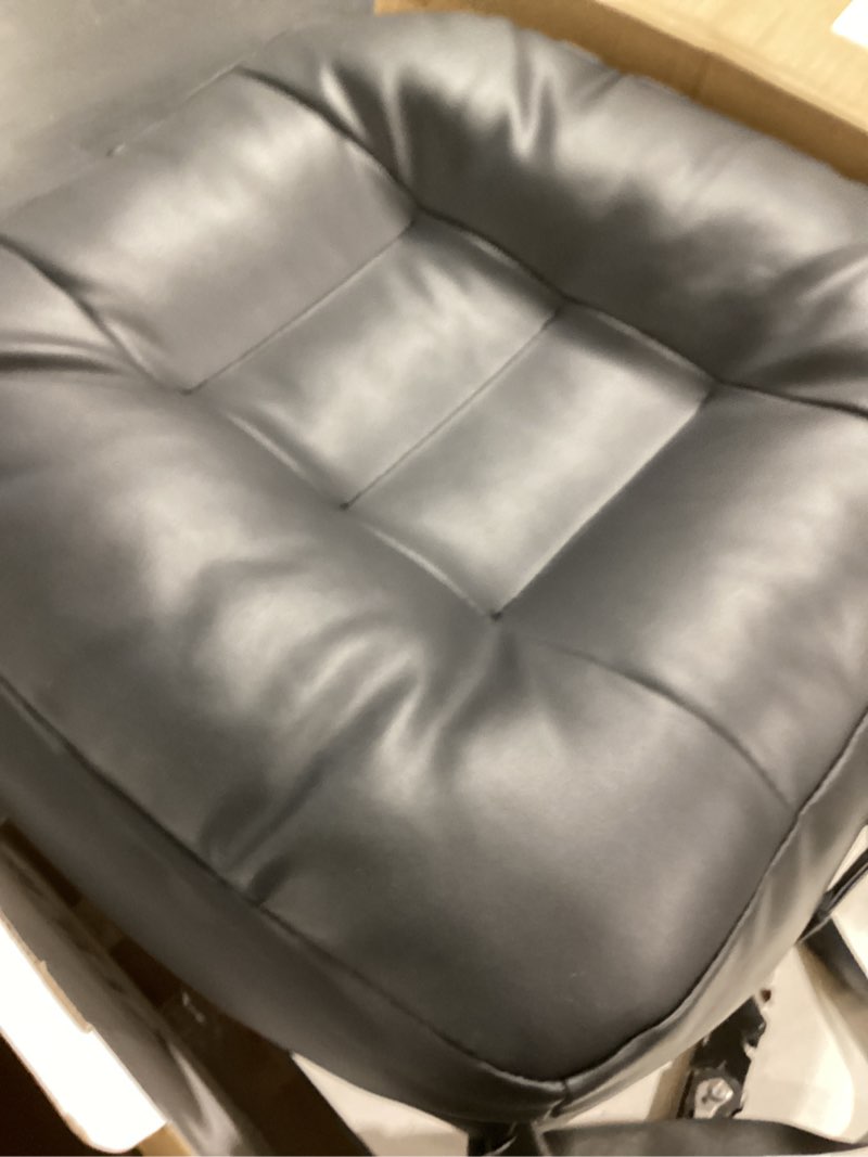 Condition photo showing Good Condition for youfi leather seat cushion extra-thick booster for office chair to rise height - full filling for support - with breathable cover, handle and buckle - relieves back pain – 18"x16"x6" (black)