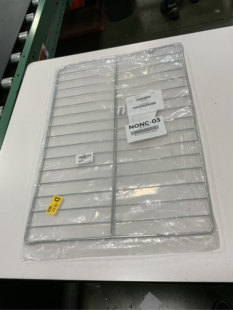 Condition photo showing New/Like New for WB48T10063 AP4538468 Oven Rack Replacement 24x17 Inch Compatible with GE Hotpoint Oven Stove 1550790, AH2577619, EA2577619, PS2577619 ?1 Pack?