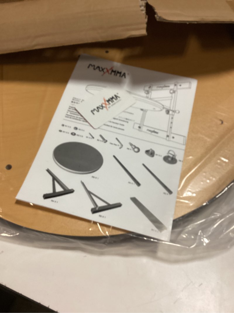 Condition photo showing New/Like New for MaxxMMA Speed Bag Platform Kit - Heavy Duty Boxing Training Equipment with Punching Ball, Adjustable Height for Home Fitness, Suitable for Boxing and Fitness Enthusiasts Black