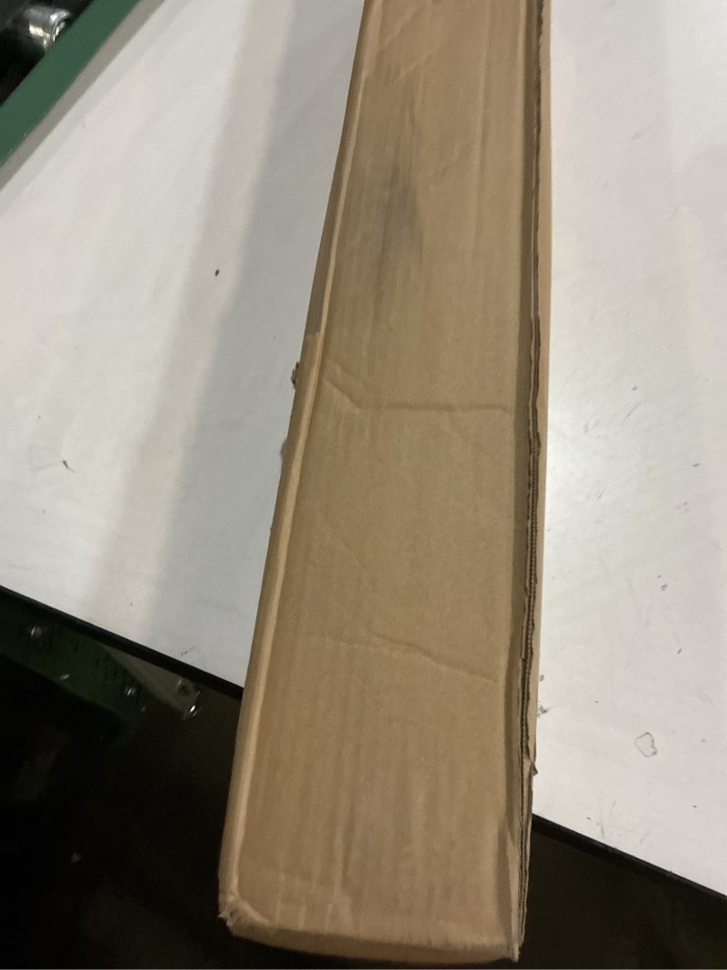 Condition photo showing New/Like New for LazBlinds No Tools No Drill Cordless Bamboo Roman Shades, Light Filtering Window Treatment, Roll Up Bamboo Blinds for Windows 27'' W x 48'' H, Ceylon Light Russet Light Filtering-ceylon Light Russet 27" W x 48" H