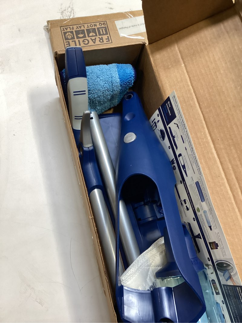 bona wood floor mop starter kit - 1 spray mop, 1 reusable microfiber mopping pad, 1 refillable wood floor cleaner liquid