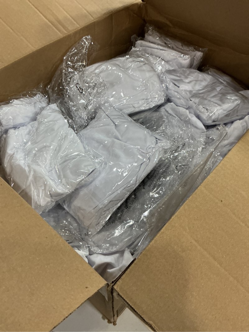 Condition photo showing Good Condition for HAINARverS Stretch Spandex Folding Chair Covers 30PCS Universal Fitted Chair Cover Protector for Wedding,Party, Banquet, Holidays, Celebration, Decoration(White, 30 PCS) White 30PCS