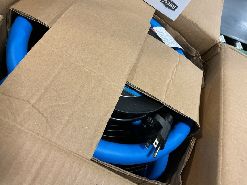 Condition photo showing Good Condition for dri-eaz dri-pod pro omnidirectional floor and carpet dryer, ventilating floor dryer for boats, rvs and residential use