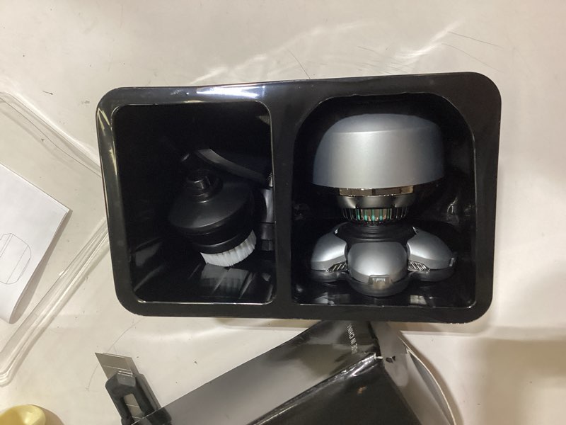 Condition photo showing As Is for head shavers for bald men: upgraded detachable head shaver?6d floating heads?dry and wet electric shaver? budget option?ipx8 waterproof,led display?grooming kit with type-c fast charging