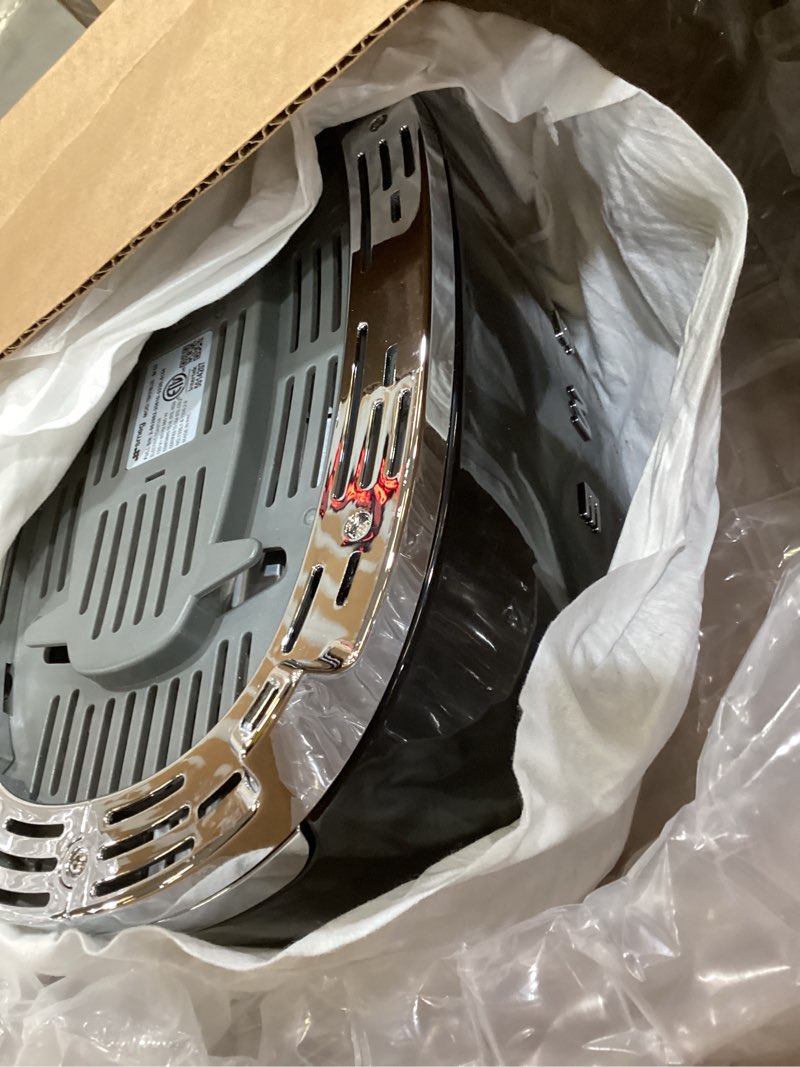 Condition photo showing Good Condition for smeg 2 slice toaster with 6 presets and defrost function and removable crumb tray (black) 2 slice black