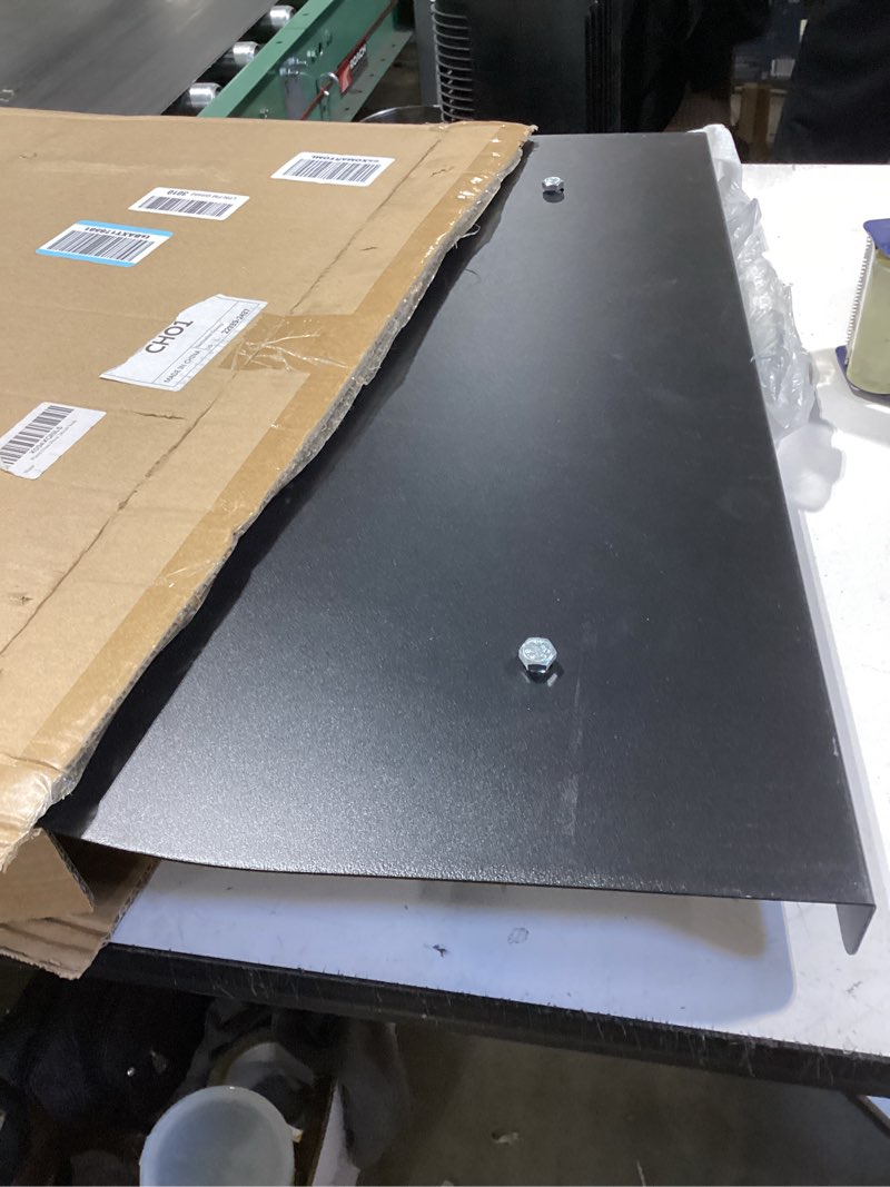 Condition photo showing As Is for pizza oven door 25x20 inch stainless steel brick pizza oven door heavy duty outdoor pizza oven kit fit most outdoor commercial ovens 25"d x 20"w x 2"h